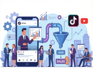 B2Bサービス・高単価商材のための「リード獲得」TikTok運用 ファネル設計