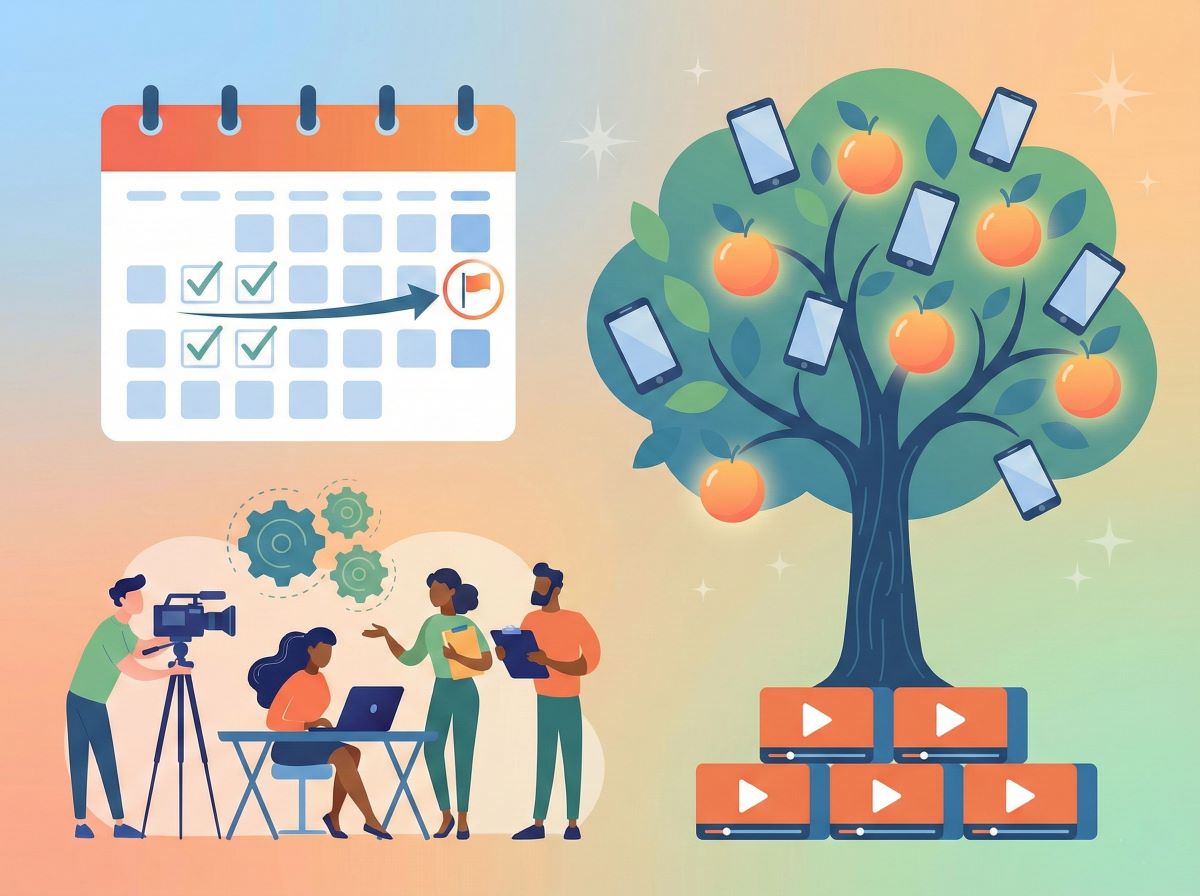 ショート動画活用における「配信頻度」の正解 週2本の投稿を6ヶ月継続するための体制づくり