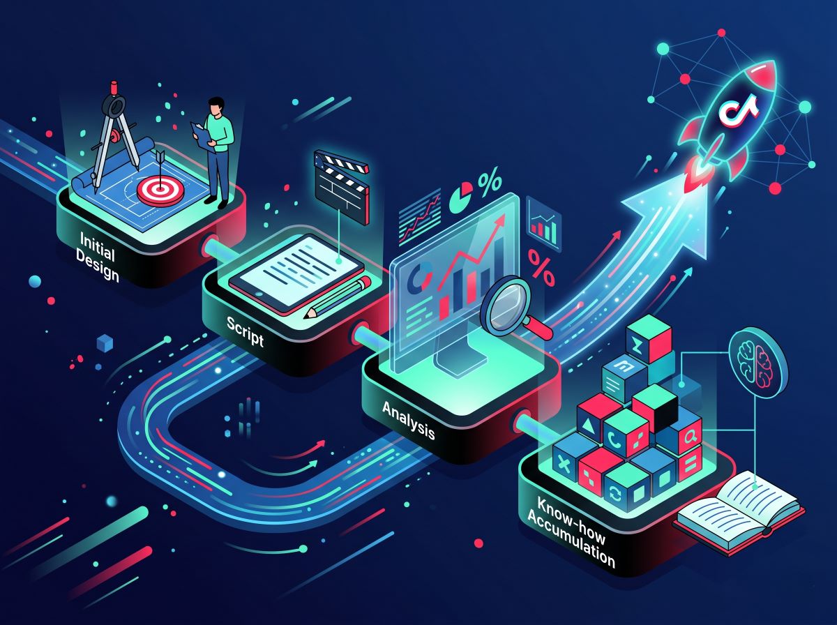 TikTokコンサルティング 初期設計・台本・分析のノウハウ蓄積で運用を加速させる完全ガイド