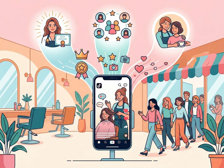 TikTokで店舗集客を成功させる「情報の信憑性」美容室の「伸び動画」から紐解く3つの法則