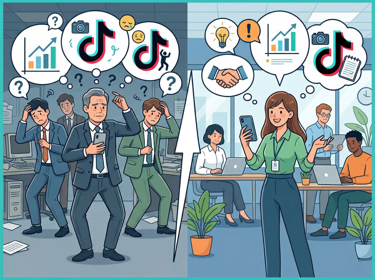 「企業のTikTokは意味がない」「会社のTikTok動画は痛い」と言われる本当の理由