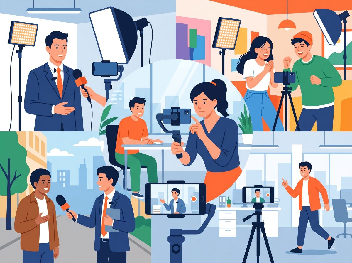 【企業向け】TikTok・SNSショート動画制作における「撮影」現場のリアルな流れと機材術