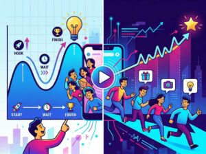 TikTokの視聴維持率は冒頭フックだけではなく「台本設計」で決まる