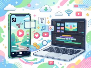 TikTok動画編集 スマホアプリ・PCソフト選びから編集方法、外注相場まで