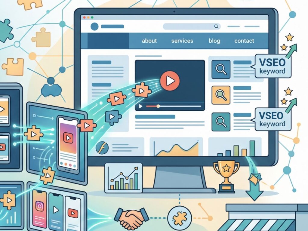 Webサイト・SEOとの連携による相乗効果(VSEO)