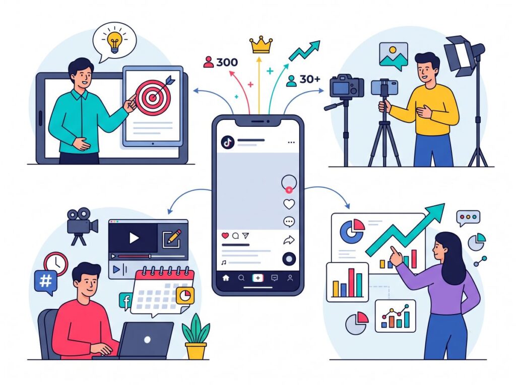 TikTok運用代行とは？基本業務と役割