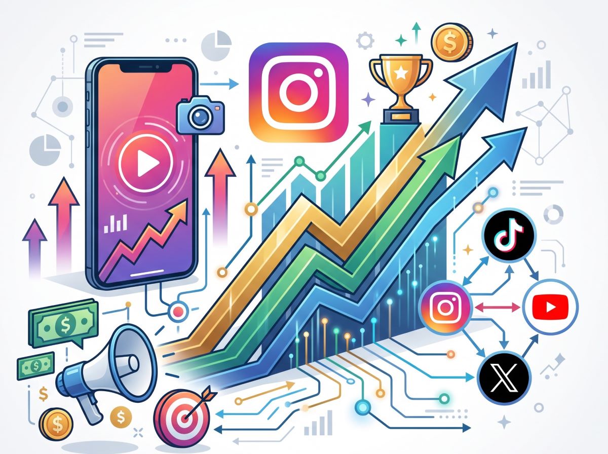 Instagram運用代行 リール動画と広告・他SNS連携による成果最大化
