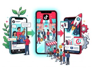 BtoC向けTikTok活用 オーガニック運用と広告の振り分け