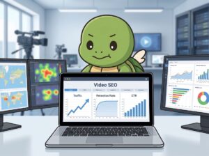 動画SEO（VSEO）データ分析 トラフィック・維持率・CTRの改善